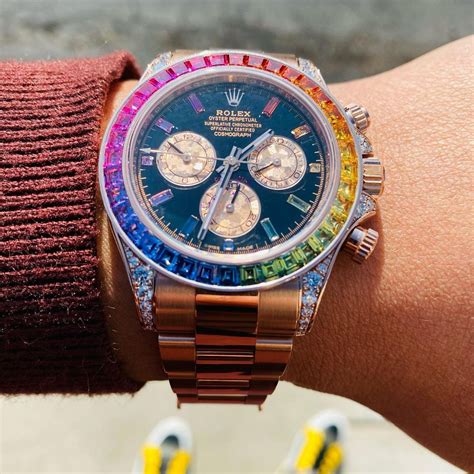 rolex rainbow daytona replica|rolex daytona rainbow 2022.